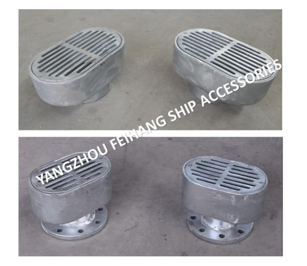TBS80 CB/T3885-2004 Deck Leakage Port Oval Deck Leakage Port Carbon Steel Hot Dip Galvanizing