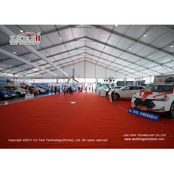 Большие водоустойчивые шатры выставки ПВК на открытом воздухе 50С115м с кондиционером для шоу автомобиля