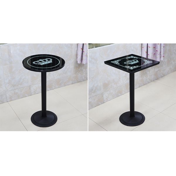Home Restaurant Counters for Sale Design Rectangle Metal Chair Wood Bar Counter