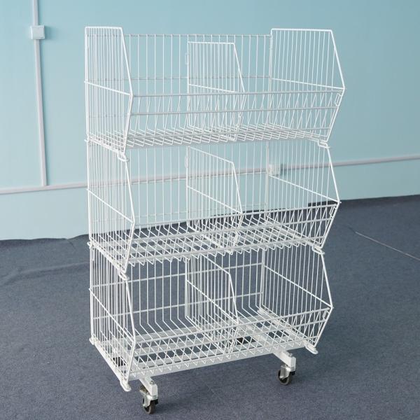 Movable Custom Display Racks Supermarket  Sock  PEN-005 For Food Show
