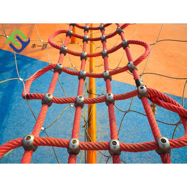 Комбинация полиэстера стренг веревочки 6 радуги стальная усиленная