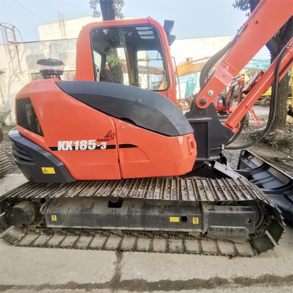 KX185 8 Ton Kubota Mini Excavator with 0.35 m3 Bucket Capacity and 1800 Working Hours