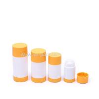 Convenient Reusable Stick Bottle Deodorant Balm Container with Screw Lid and Transparent Packaging