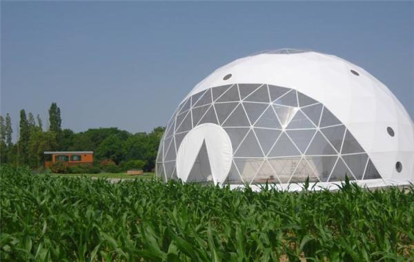 1/3 Transparent Front Big Event Dome Tent For Outdoor Events Party Ventilation Windows