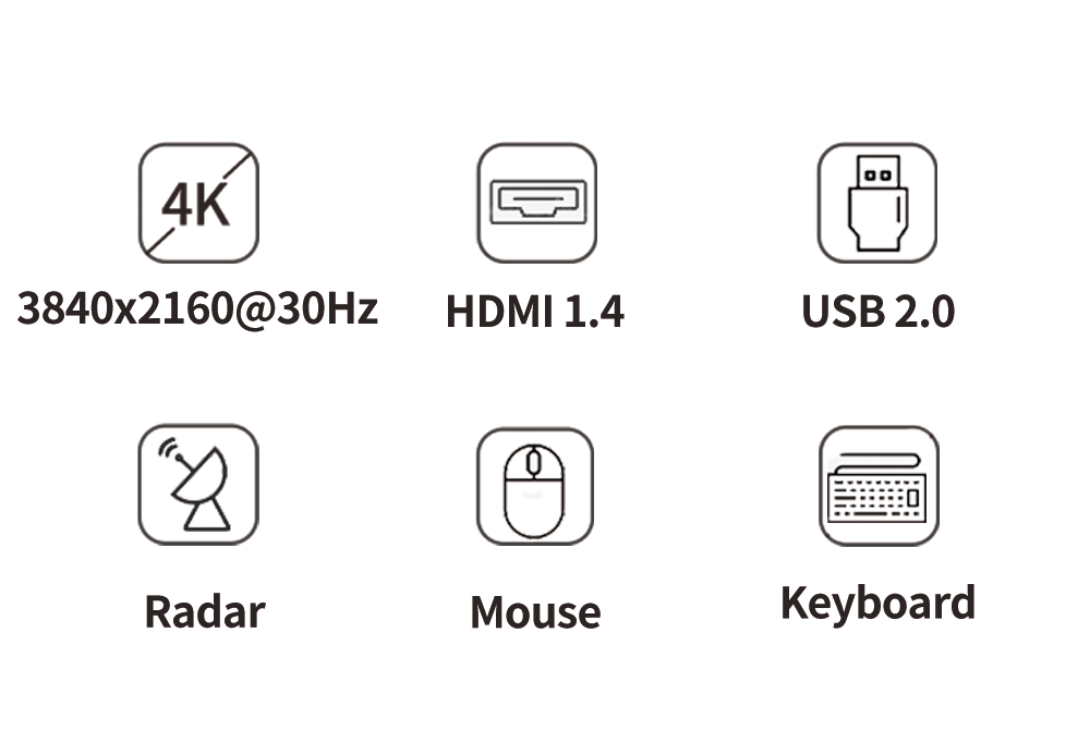 4K30Hz Video Wall Controller with 100m Transmission and USB-KVM Function for Multi-Channel HDMI KVM Extender