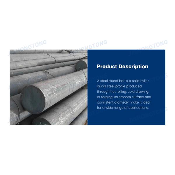 Structural Steel Bar OEM Aisi 1040 Carbon Steel Round Bar for Construction Structure