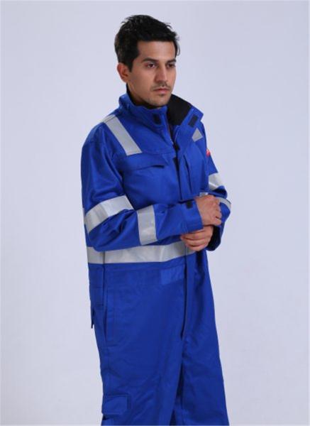Anti- Liquid Chemical Protective Clothing , FR Chemical Resistant Coveralls