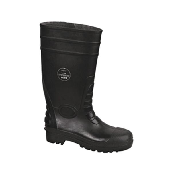 Material de sola média à prova d'água PVC de aço para botas de chuva para necessidades personalizadas