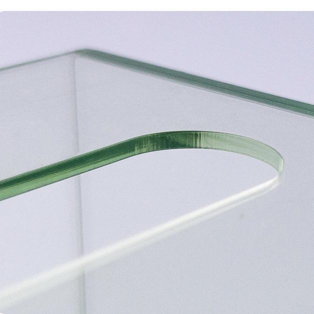 Custom Modern Design Light Luxury Wall-Mounted Transparent Acrylic Tissue Box for Home Bathroom Rectangle Shape