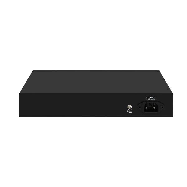 24 порта CCTV Poe Switch Unmanaged 100M Fast Ethernet Rack Тип 300W Бюджетный вход AC