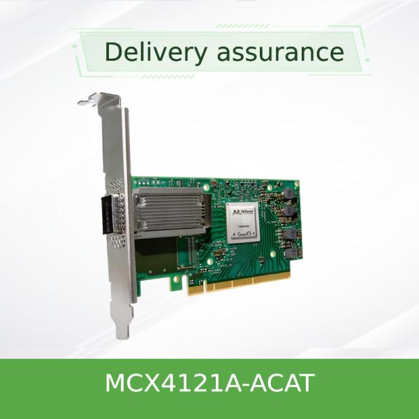 ConectX-4 Lx EN 25GbE Tarjeta de red Mellanox con doble puerto SFP28 PCIe3.0 X8 MCX4121A-ACAT