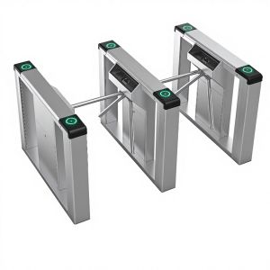 1400*255*980mm Single Core Three Roller Gate SUS304 RFID IC Card Access Control