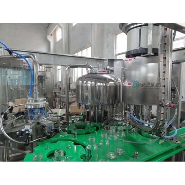 Машина завалки с извивом с крышки, горячая заполняя машина бутылки стекла воды 3000 BPH