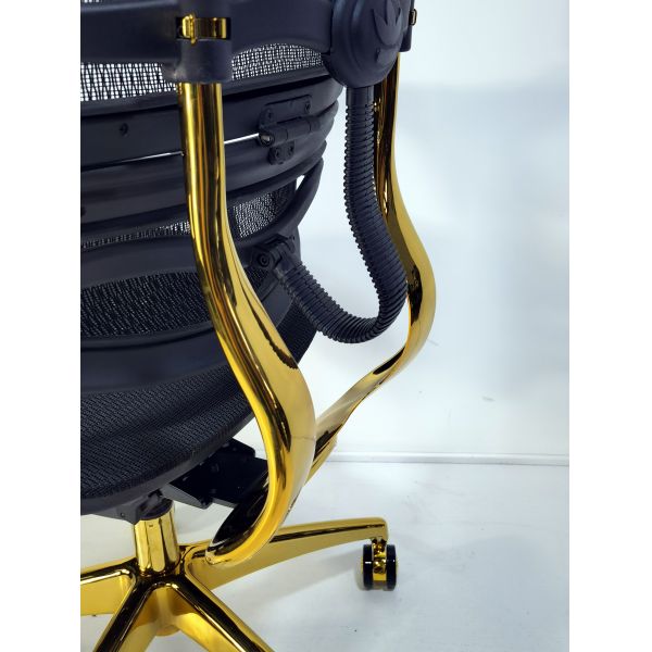 Manager Office Ergonomic Computer Chair Revolving With Sliding Mechanism