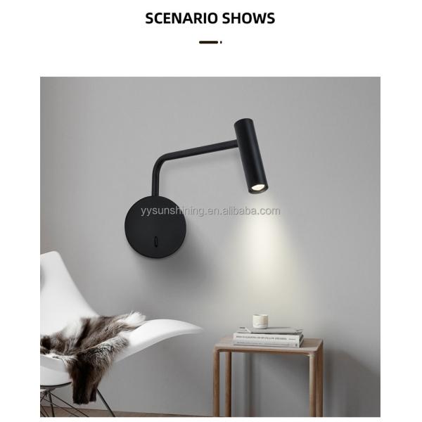 Surface Mounted Iron ALUMINUM Decorative Wall Lamp for Product Dimension 350*200*29MM