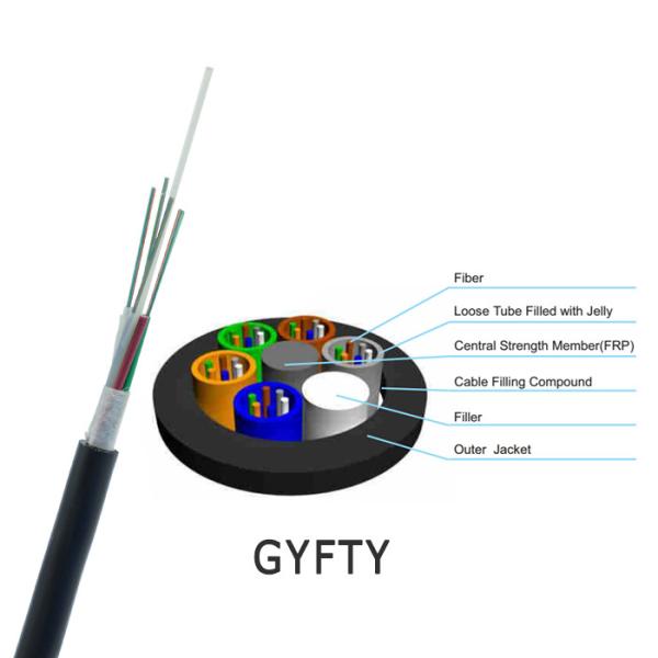 Multi tubo fraco não Armor Fiber Optic Cable