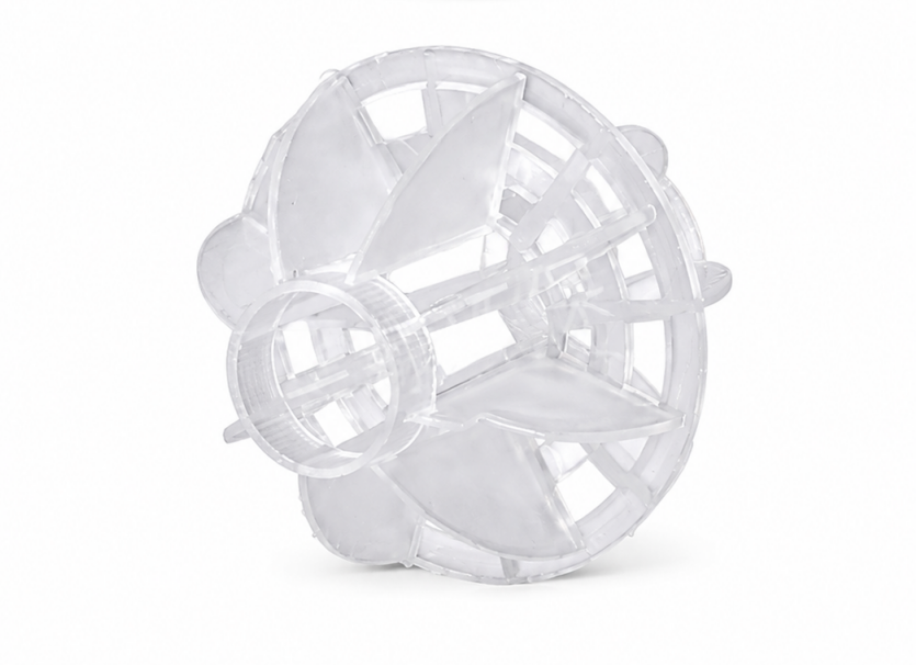 PP Plastic Multi Faceted Hollow Ball Bio Media Lightweight Performance
