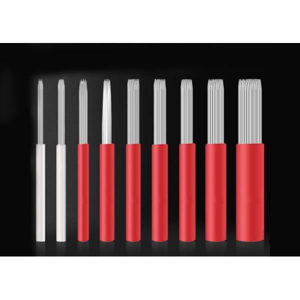 игла татуировки брови Микробладинг нержавеющей стали 0.35ММ СС ручная