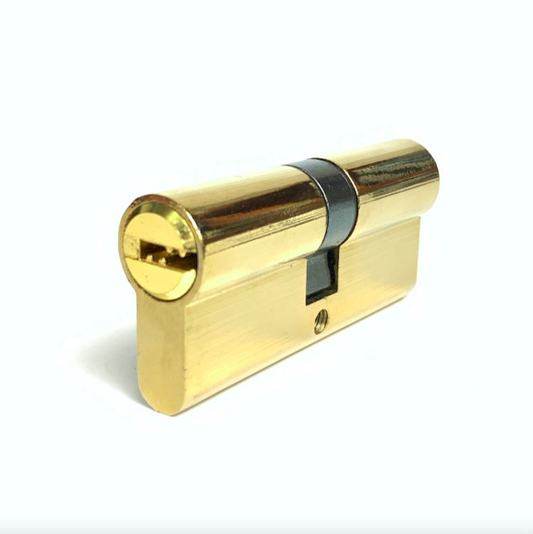 70mm Iron Brass Cylinder Double Open Key Lock Cylinder Customized