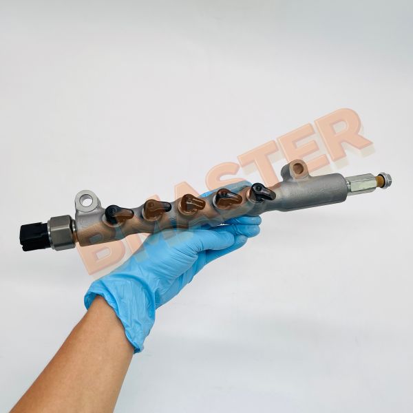 095440-0081 Common Rail Pipe Steel Material Fuel Rail With 6-Month Warranty For N04c Euro Bb40 Bb40r Engine