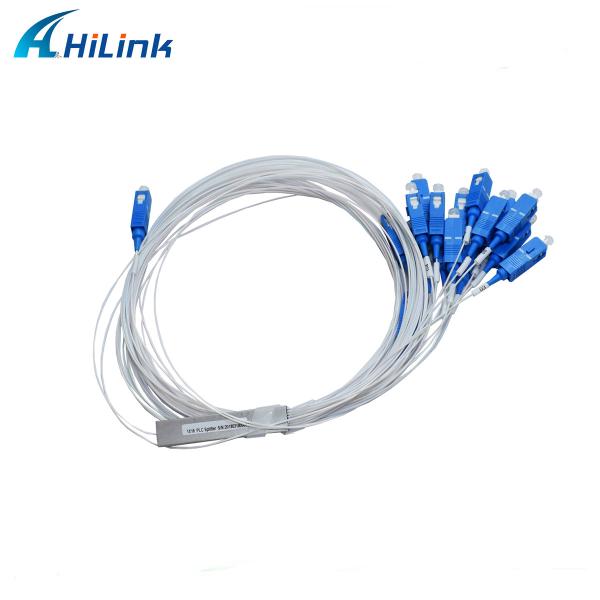 соединители SC UPC волокна трубки 0.9mm SM оптически Splitter PLC 1X16 стальные