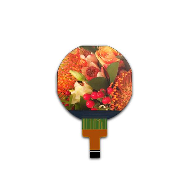 Small Round TFT LCD Display 1.08inch 4 line spi interface GC9307 ips 13pin