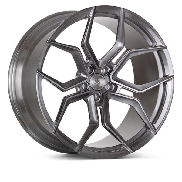 Отполированный Chrome почистил 1 часть щеткой выковал блюдо колес глубокое вогнутое глубокое