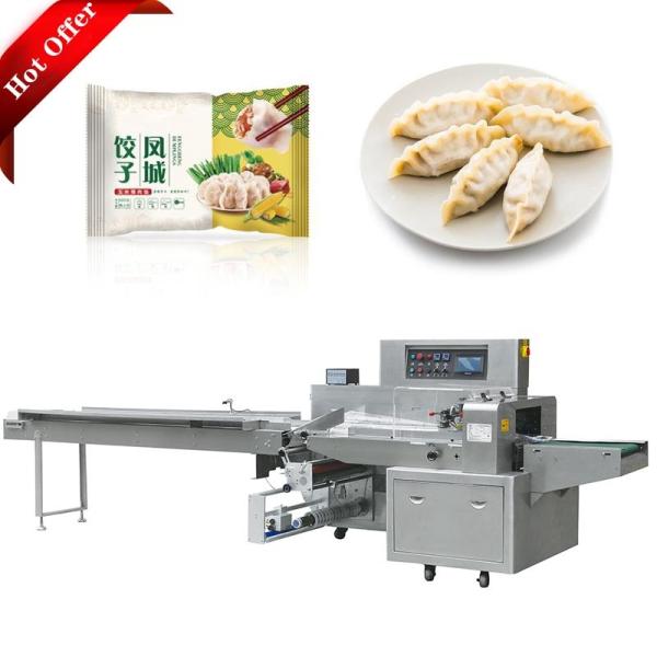 Malote horizontal congelado 60mm da máquina de embalagem do descanso do alimento 680kg