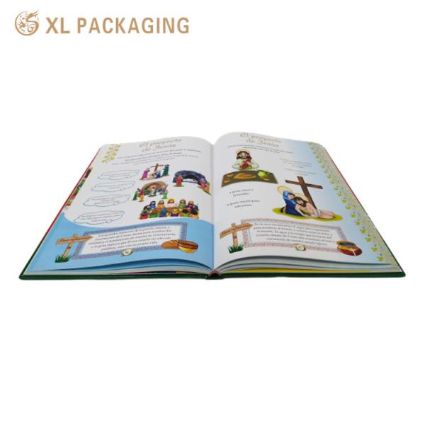 Custom Hardcover Children's Picture Book with Sewn Lay-Flat Binding, Full-Color Offset Printing, and Reinforced Hard Shell Cover