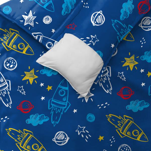 Roll Up Nap Mats For Preschool All Seasons With Removable Pillow Kids Sleeping Bags