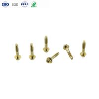 Vélos personnalisés M4 en acier au carbone jaune zinc Phillips Hexagon Flange Head Dog Tail Screws avec service OEM ODM