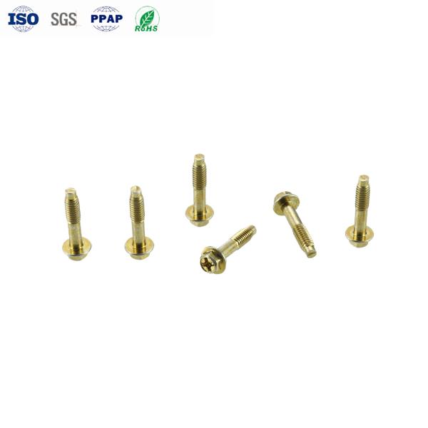 M4 de acero al carbono Hex Flange cabeza de perros tornillos de cola 4,8-12,9 grado