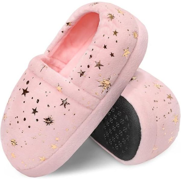 Marque personnalisée Stars Style Kids Chaussures d'intérieur avec éclat dans le noir Des modèles classiques
