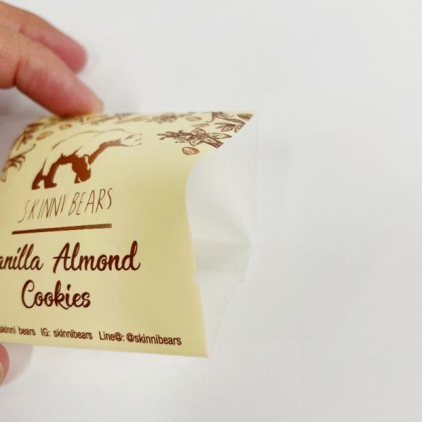 Back Sealed Smell Proof Snack Packaging Bags Sachet Soap Packaging