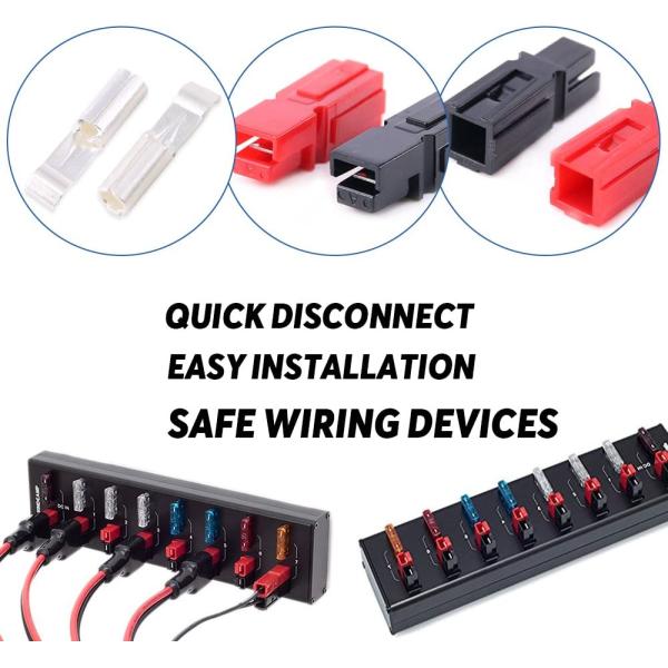 Прочный материал пластмассы нержавеющей стали 30 соединителей Amp Андерсона Powerpole