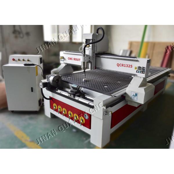 Wood Carving 1325 Cnc Router Machine , Mini Wood Router With 4th Rotary Axis