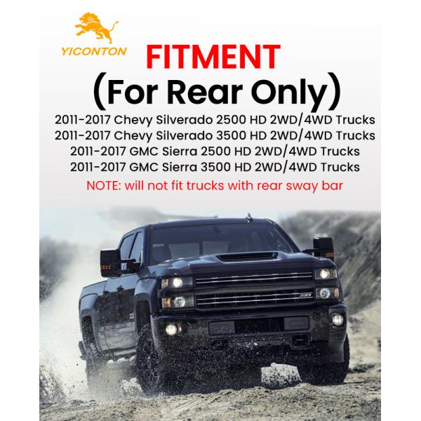 Easy Installation Heavy Duty Truck Air Spring For Silverado Sierra 3500 2500 HD Trucks