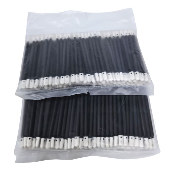 Double Headed Dust Free Sponge Wiping Rod Precision Electronic Dust Removal Purification Cotton Swab