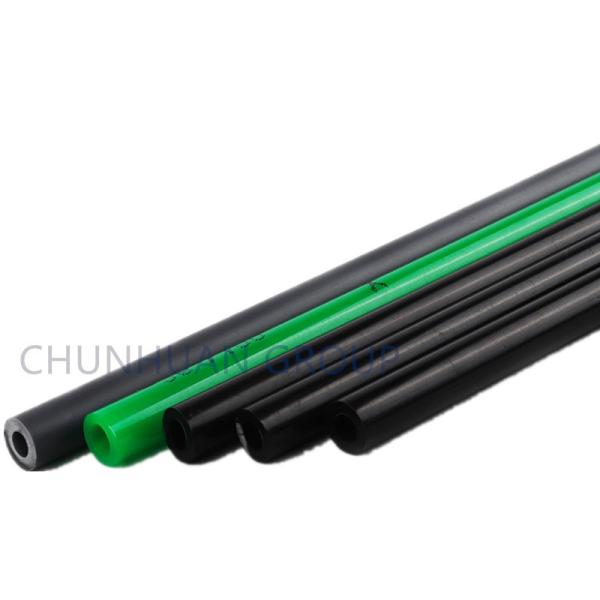 Anti Earthquake Black Straight Plastic PA6 8mm Cast Nylon Tube