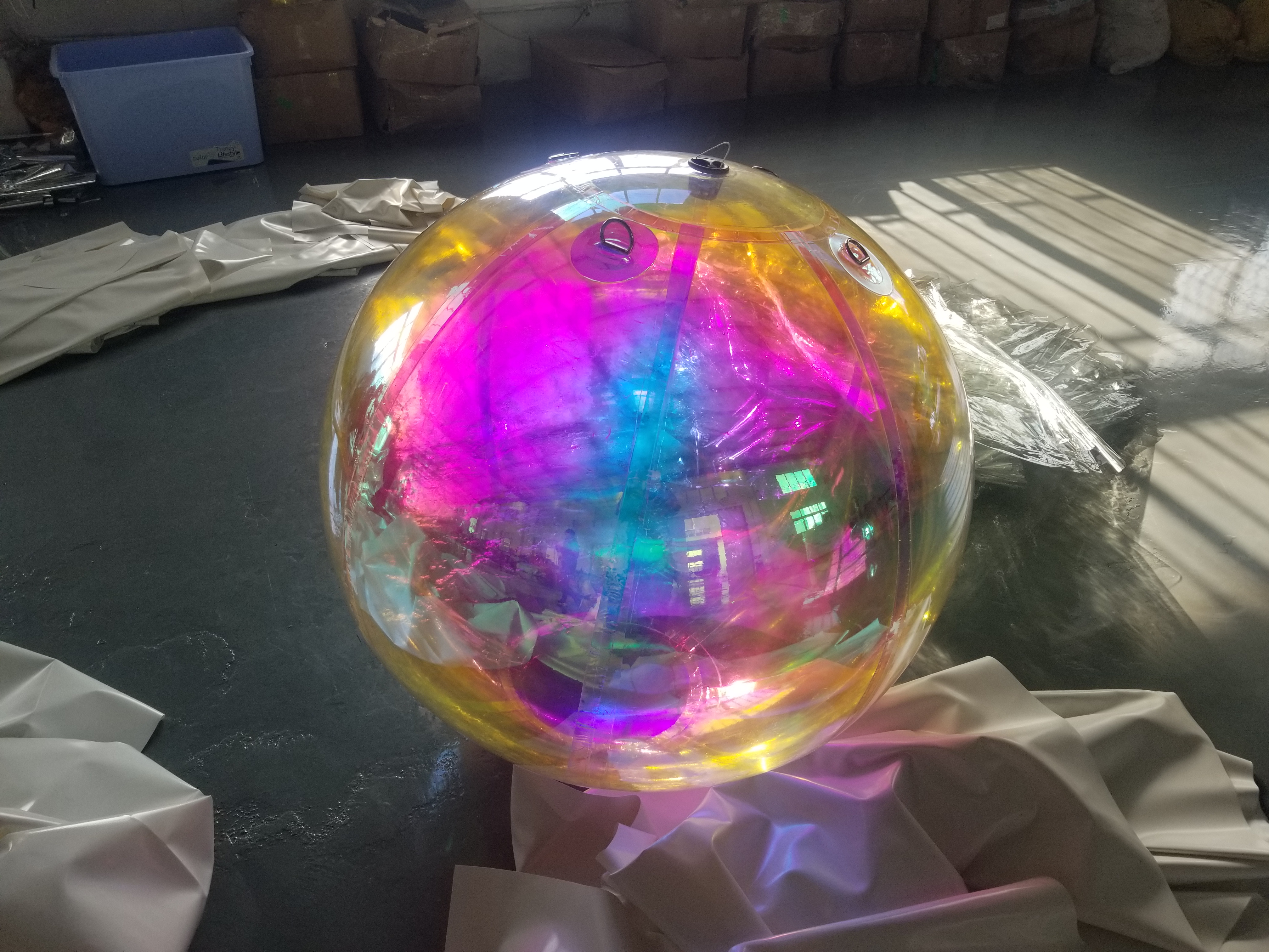 Popular High Quality Factory Wholesale Advertising Inflatable Mirror Balls 1Meter Inflatable Mirror Balls for Party Event