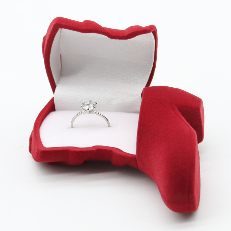 Customizable Velvet Plastic Jewellery Box Packaging High End Jewelry Box