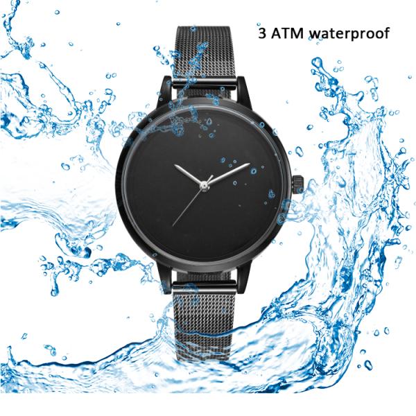 Цвет высокой точности минималистскими подгонянный наручными часами для женских девушек