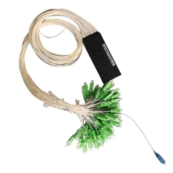 Caixa ABS de fibra óptica FTTH APC Upc Sc PLC Splitter para fabrico de cabos de fibra
