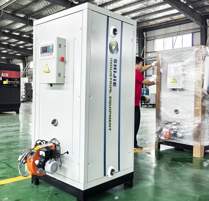 AIXBOILER LSS Vertical Oil/Gas Steam Boiler 3 Ton Fully Automatic Easy Operation