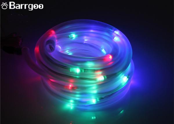Battery Operated Decorative Patio String Lights , 50 LED Hanging Rope Lights 