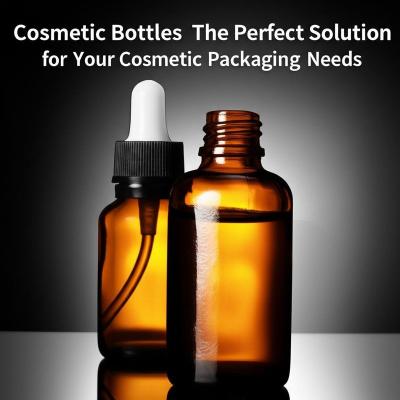 Amber Cosmetic Bottles The Perfect Solution for Your Cosmetic Packaging Needs