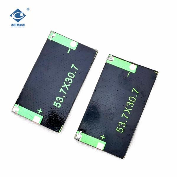ZW-537307 ETFE/PET Semi Flexible Solar Panel 0.15W PET Laminated Small Size Solar Panel 5V