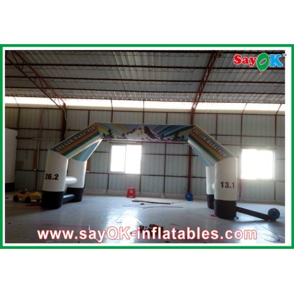 Custom Inflatable Arch 0.4mm PVC Inflatable Entrance Arch Logo For Festival Celebration