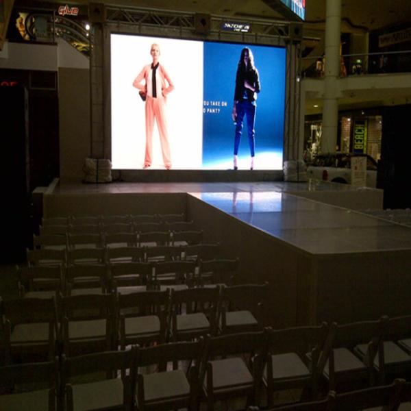 Lightweight Hd Big Church Led Screen Indoor , Clear Photos Led Large Display