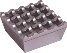 Цинк сплава и латунные отверстия сота 9 Ashtray металла 16 отверстий 36 отверстий